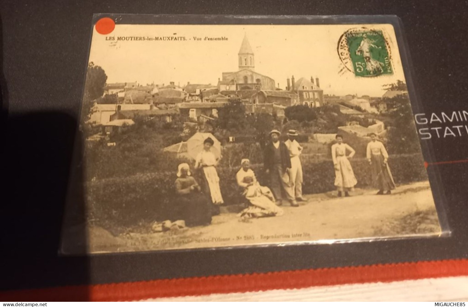 LES MOUTIERS LES MAUXFAITS  *- vue d'ensemble