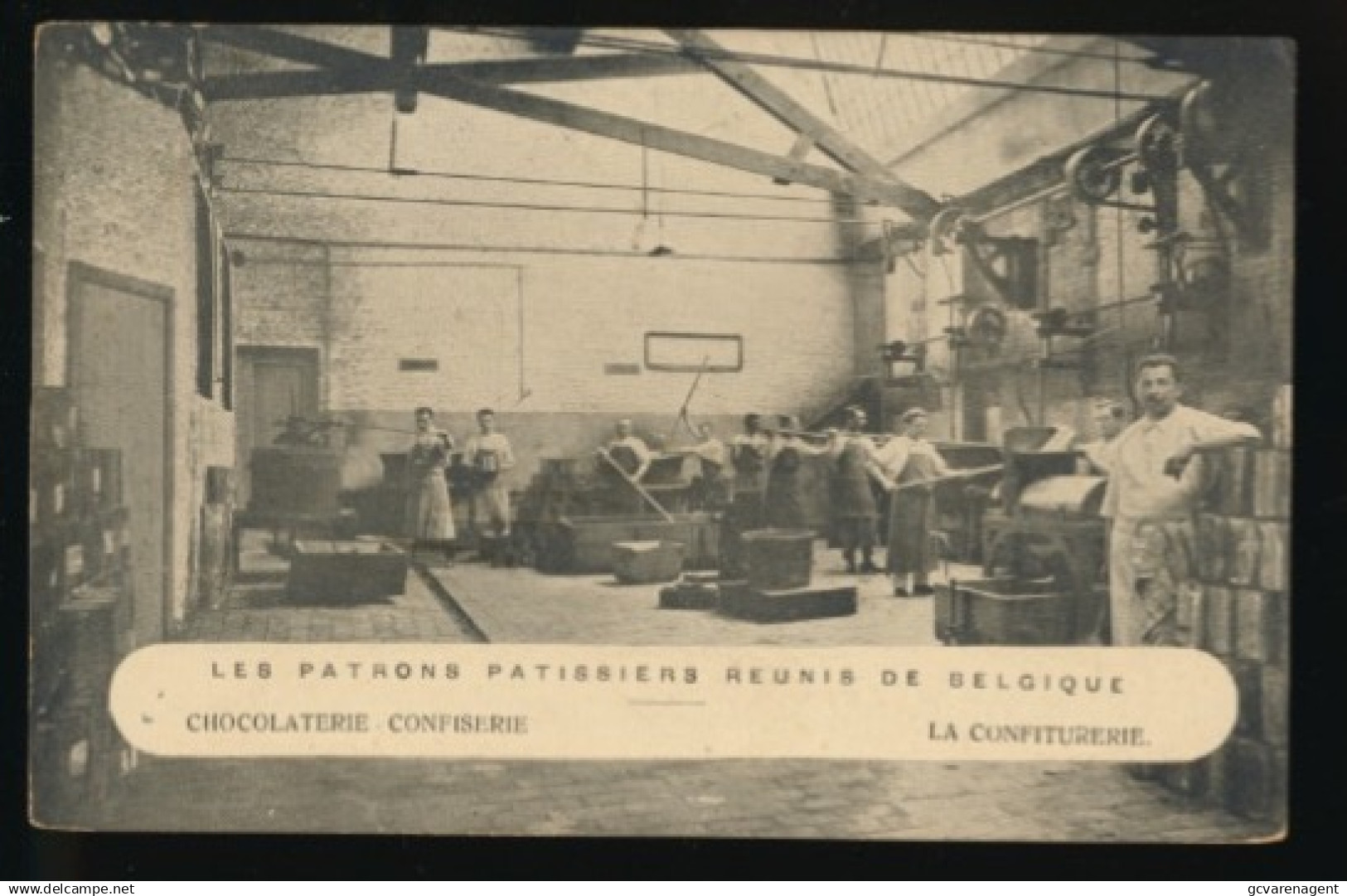 LES PATRONS PATISSIERS REUNIS DE BELGIQUE , COCOLATERIE CONFISERIE -  LA CONFITURERIE