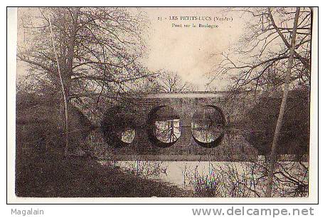 Les Petits Lucs : pont sur la Boulogne