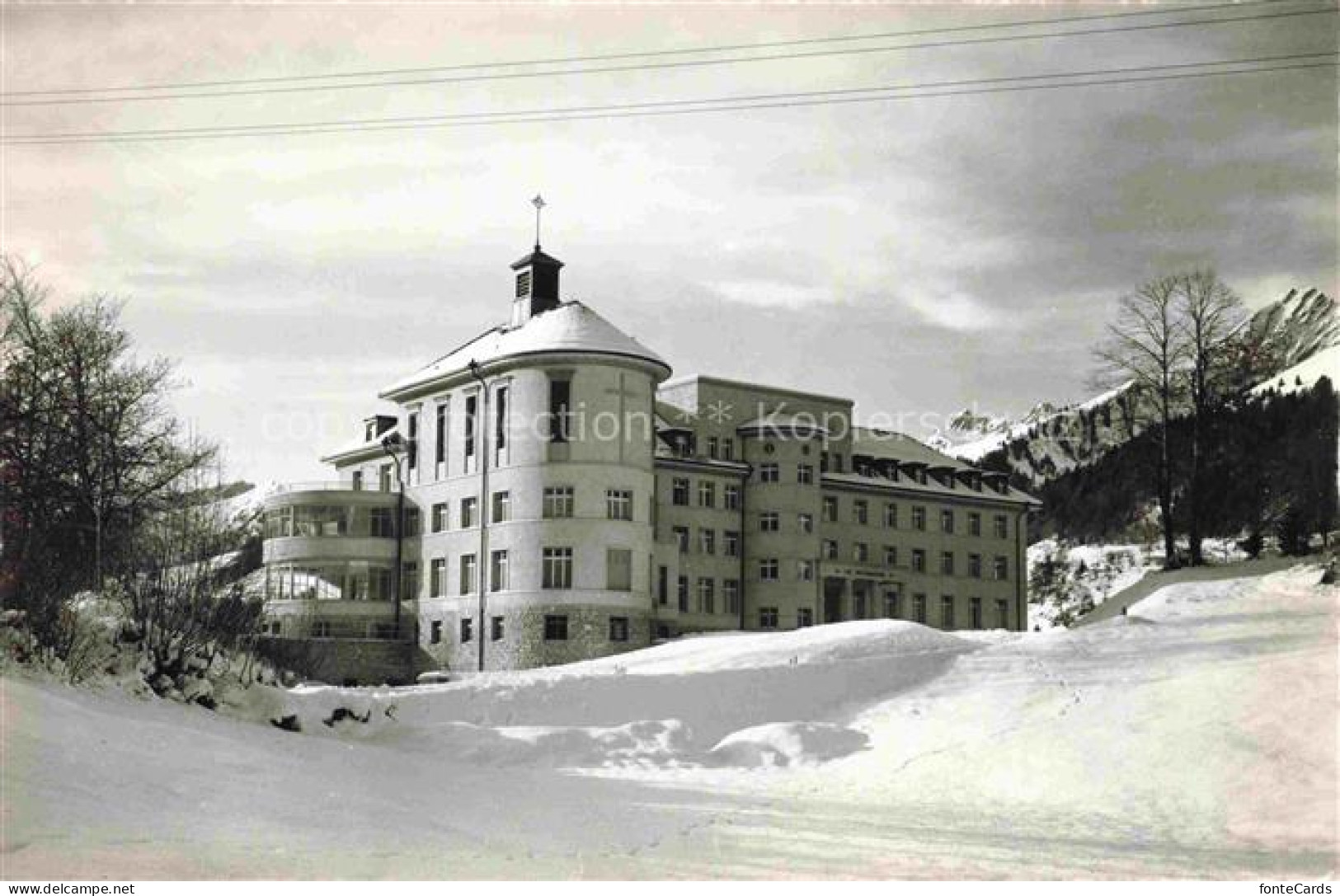 Les Sciernes-d Albeuve FR Le Rosaire en hiver