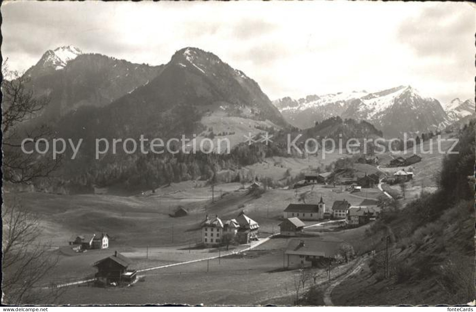 Les Sciernes-d Albeuve Panorama