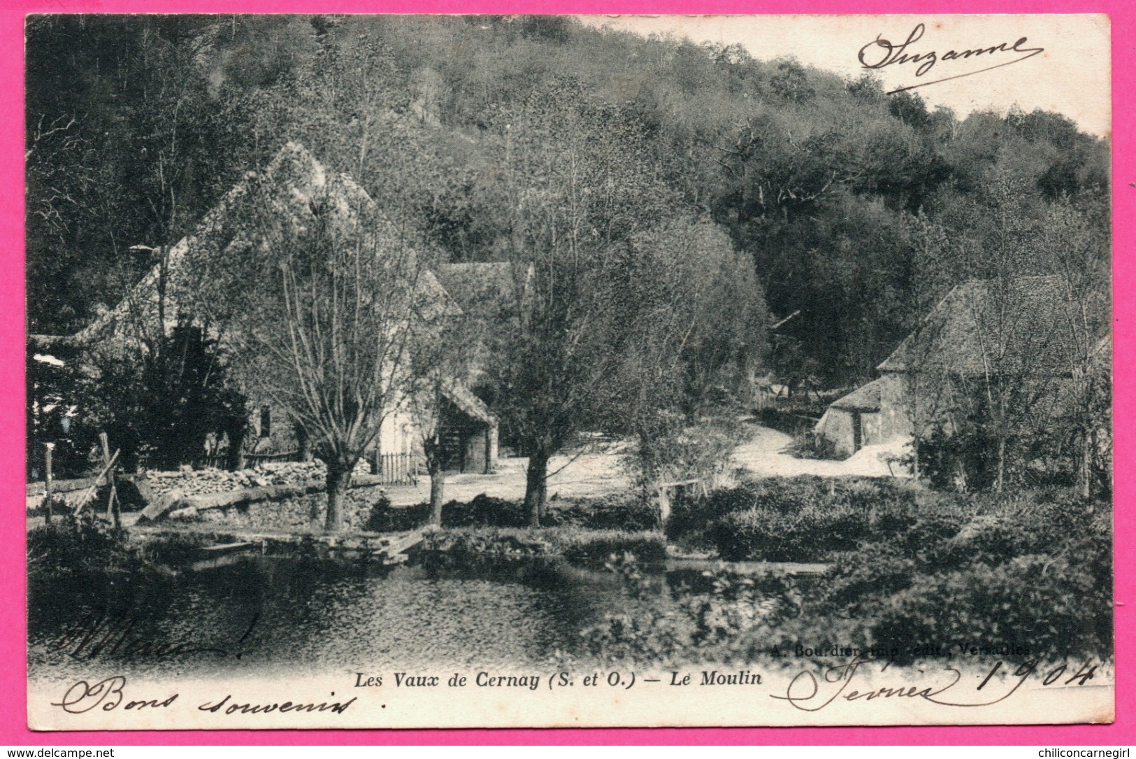 Les Vaux de Cernay - Le Moulin - Molen - Edit. A. BOURDIER - 1904