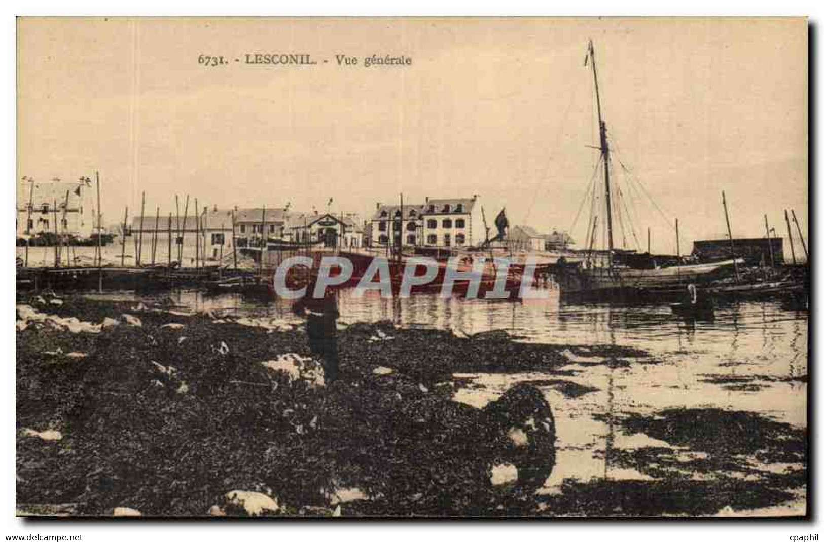 Lesconil CPA Vue generale