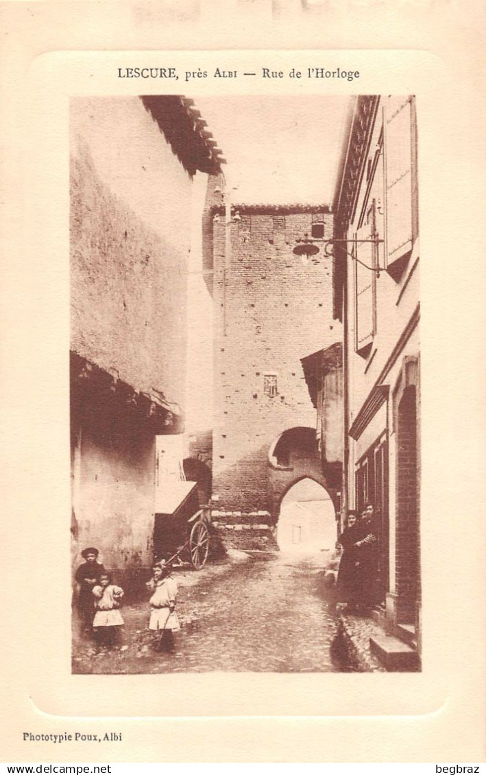 LESCURE    RUE DE L HORLOGE