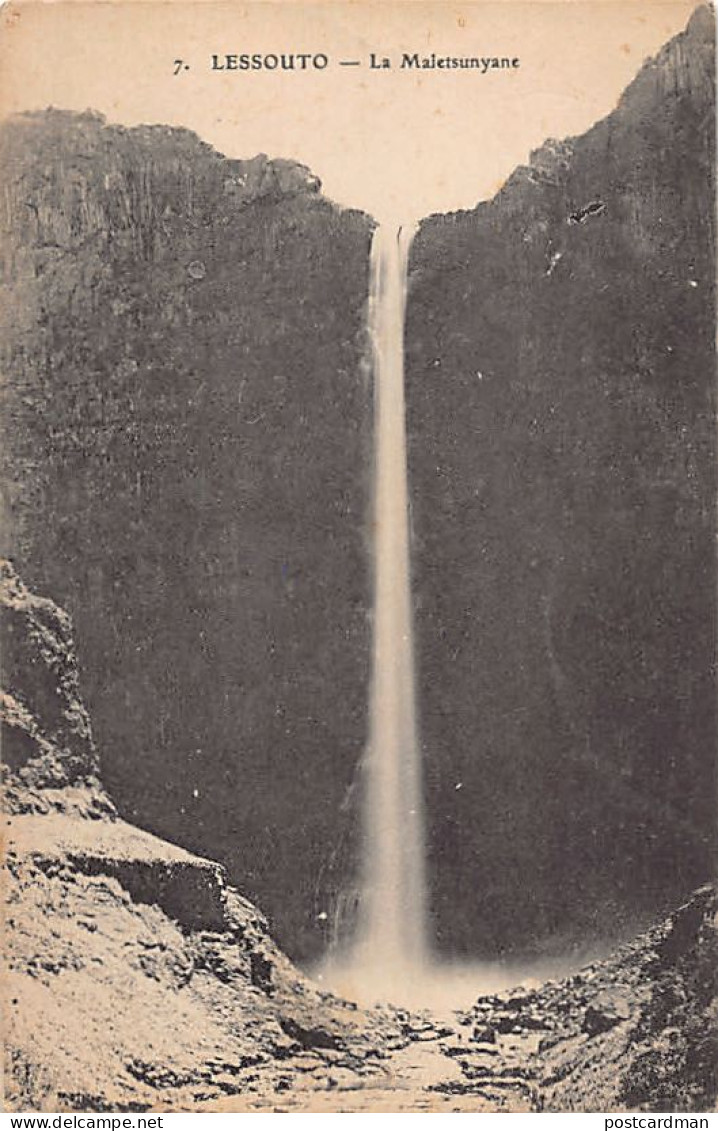 Lesotho - Maletsunyane Falls - Publ. unknown 7
