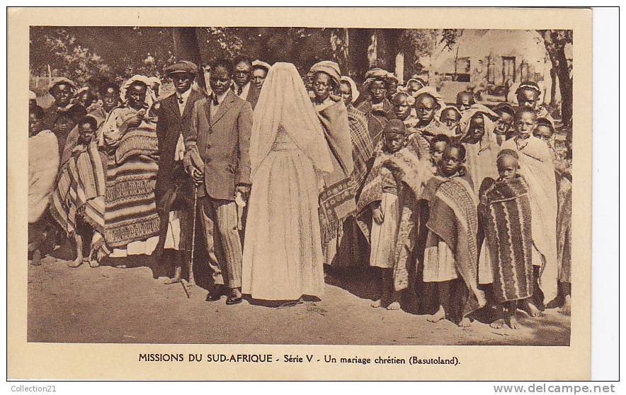 LESOTHO .... UN MARIAGE CHRETIEN .... MISSION