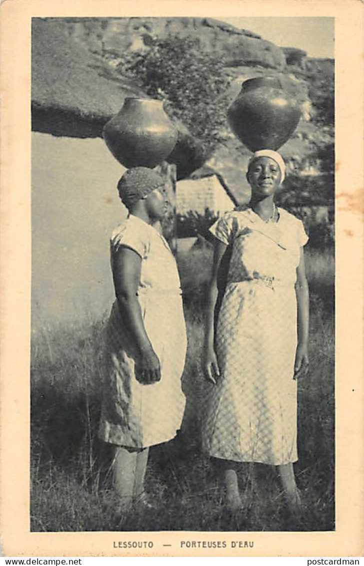 Lesotho - Water carriers - Publ. Society of Evangelical Missions