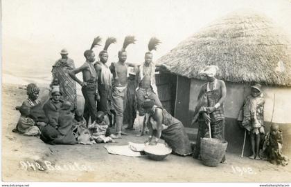 Basutoland Lesotho Basutos 1902 photocard