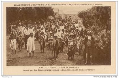 CPA LESOTHO - BASUTOLAND - ECOLE DE NAZARETH