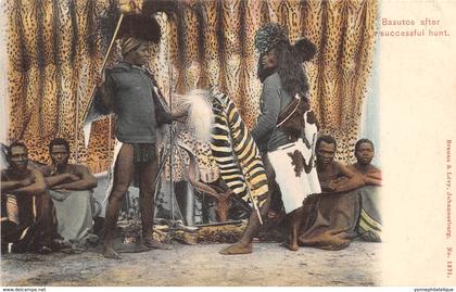 Lesotho / 05 - Basutos after hunt