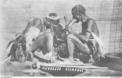 Lesotho / 08 - Fumeur de Chanvre