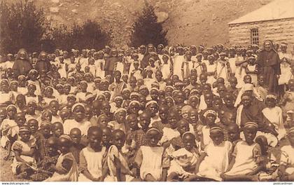 LESOTHO Basutoland - A native school - Publ. By the Missionary Oblates of Mary Immaculate