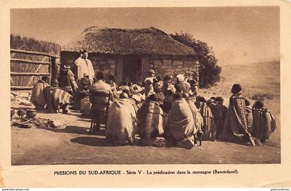 Lesotho - Preaching on the mountain - Publ. Missions of South Africa - Missionary Oblates of Mary Immaculate Serie V