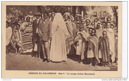 LESOTHO .... UN MARIAGE CHRETIEN .... MISSION