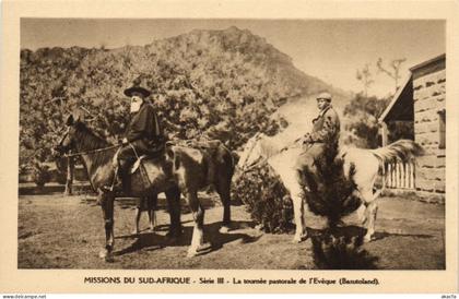 PC AFRICA LESOTHO BASUTOLAND MISSIONS EVEQUE VINTAGE POSTCARD (b64309)
