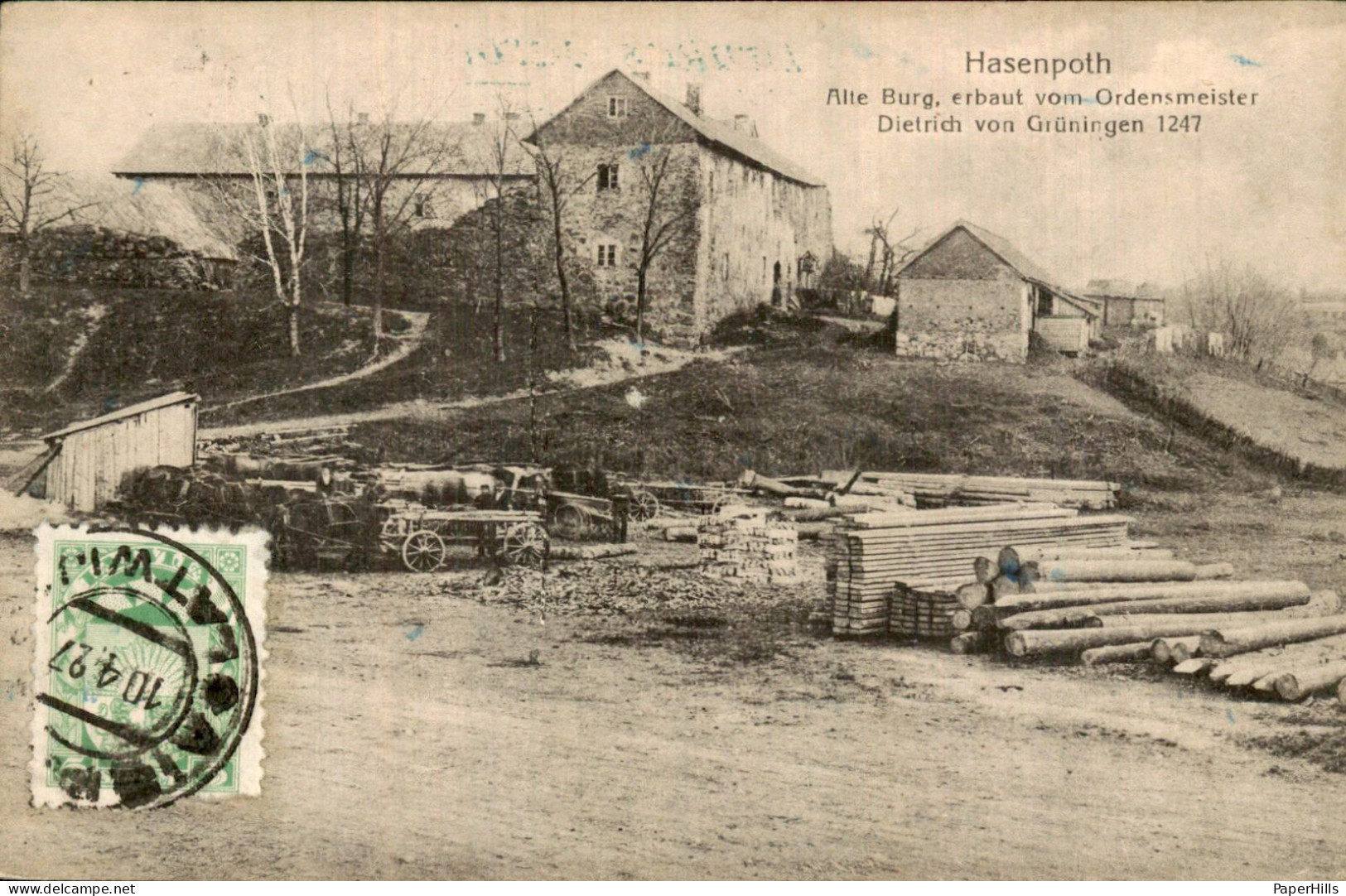 Letland Latvia - Hasenpoth - Alte Burg