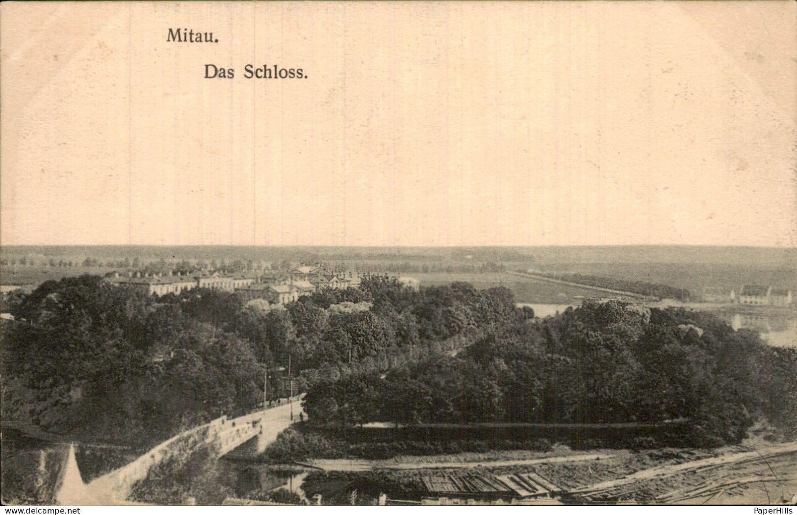 Letland Latvia - Mitau