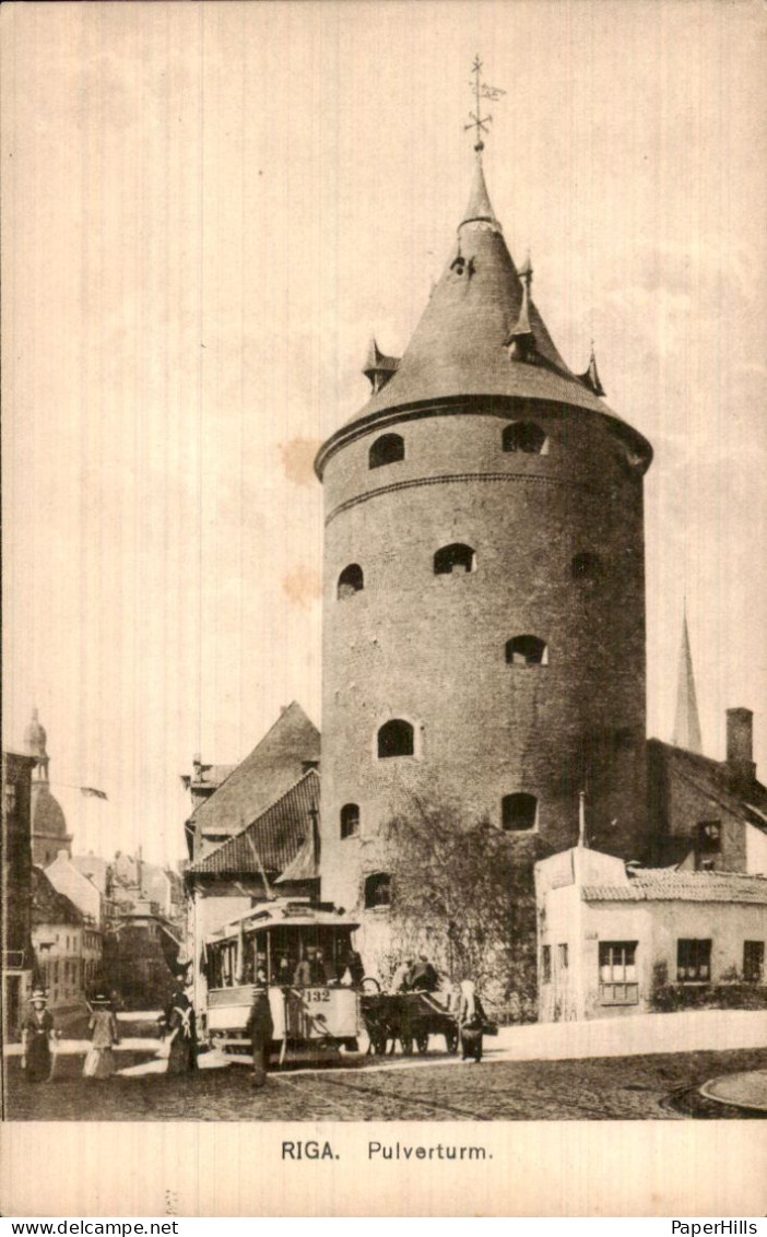 Letland Latvia - Riga - Pulverturm