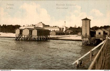 Letland Latvia - Libau - Herrenbad
