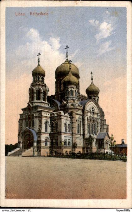 Letland Latvia - Libau - Kathedrale