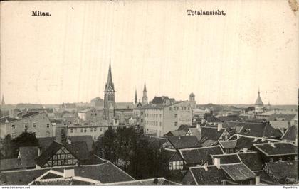 Letland Latvia - Mitau - Totalansicht