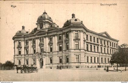 Letland Latvia - Riga - Bezirksgericht