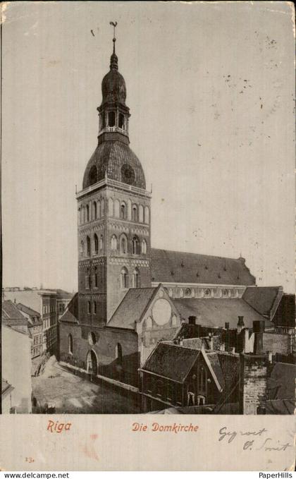 Letland Latvia - Riga - Die Domkirche