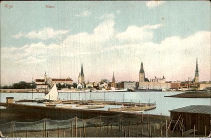 Letland Latvia - Riga - Düna