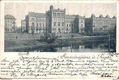 Letland Latvia - Riga - Politechnika.