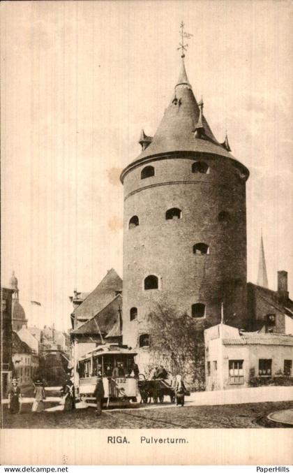 Letland Latvia - Riga - Pulverturm
