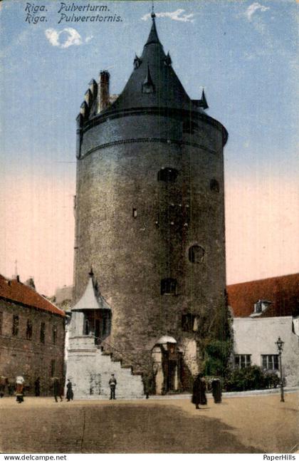 Letland Latvia - Riga - Pulverturm
