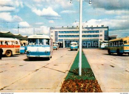 Riga Lettland Busstationen