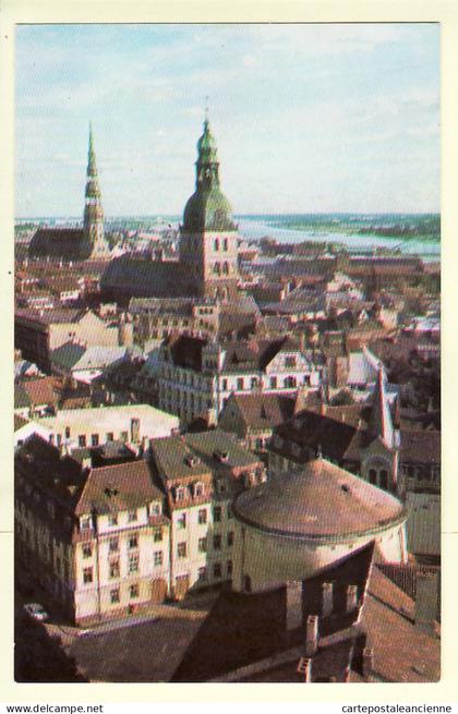 04693 / Lettonie periode URSS LATVIJAS LATVIAN Panoramic View OLD RIGA 1977 - LIESMA Latvia Letland USSR CCP