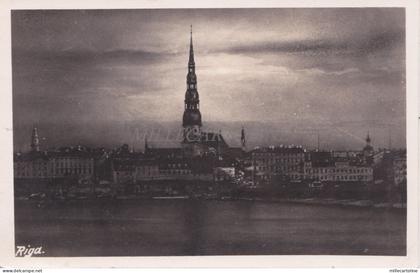 LATVIA - Riga, View, Postcard 1936