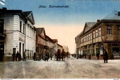 Letland Latvia - Mitau - Kolonadenstraße