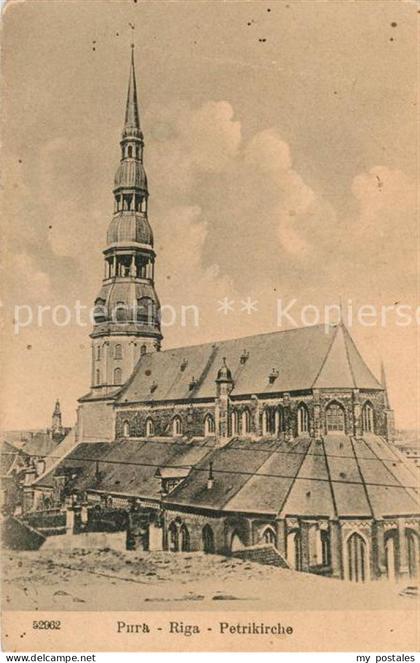 Riga Lettland Petrikirche