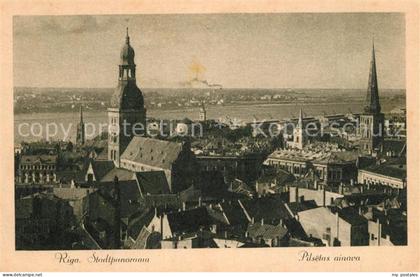 Riga Lettland Stadtpanorama