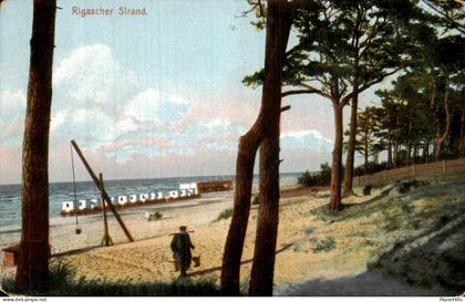 Letland Latvia - Riga - Rigascher Strand