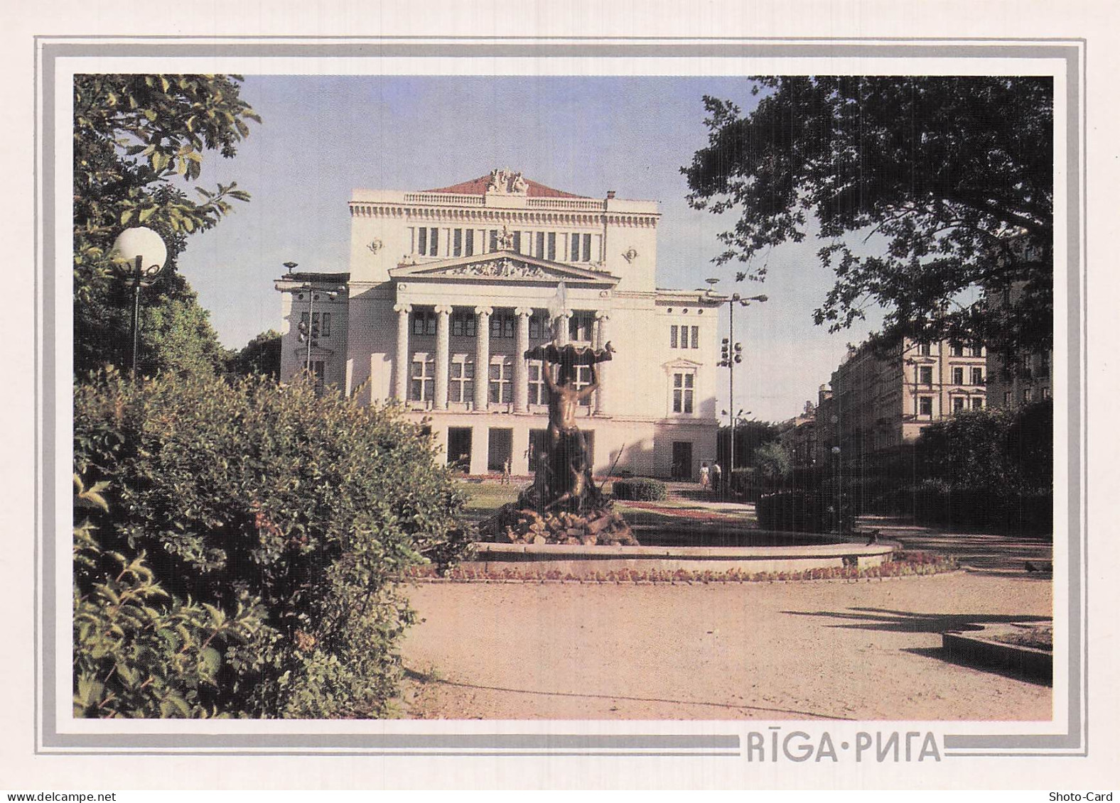 LETTONIE RIGA OPERA NATIONAL DE LETTONIE