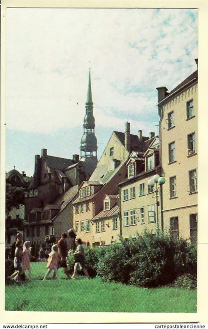 04696 / RIGA Lettonie periode URSS LATVIJAS LATVIAN Rue MEISTAR Street - LIESMA Latvia Letland USSR CCP
