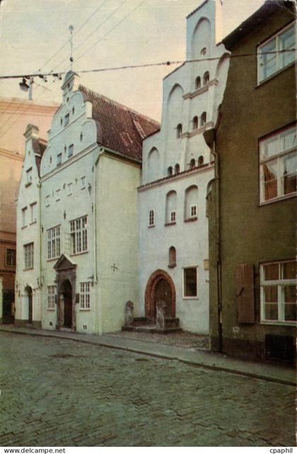 CPA Riga Dwelling houses in Maza Pils Street Lettonie