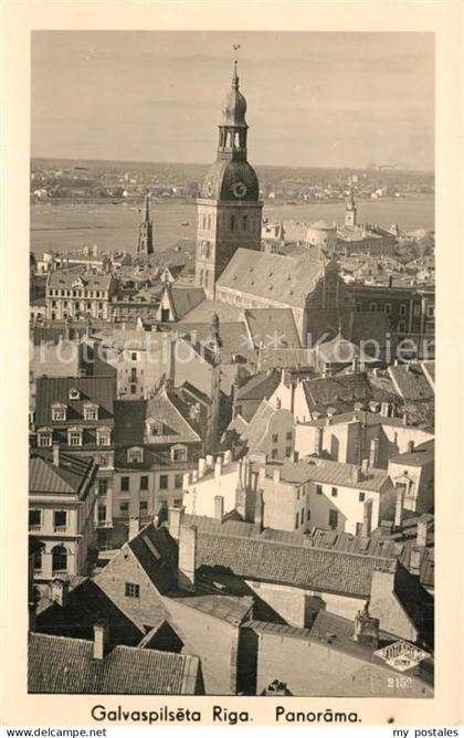 Riga Lettland Panorama