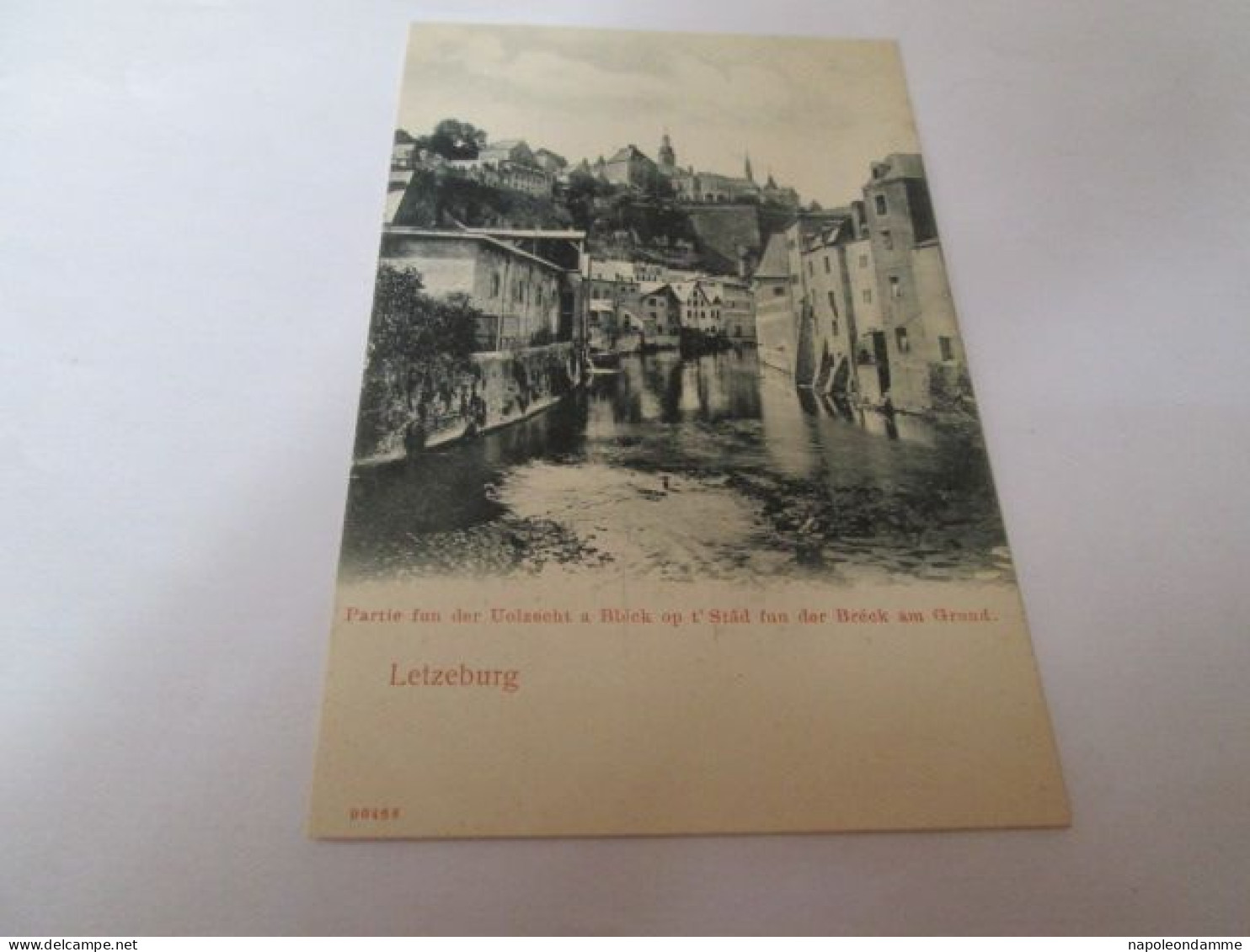 Letzeburg, Partie fun der Uolzicht a Bleck op t'stad fun der Breck am Grond,