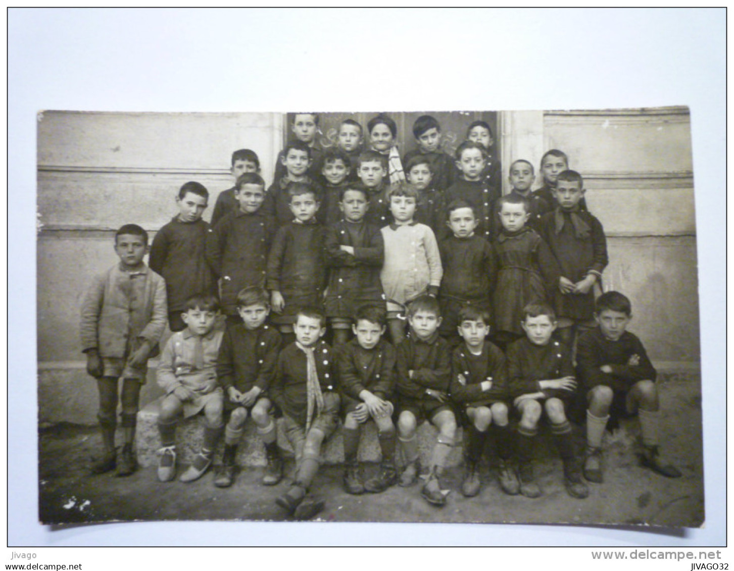 LEUCATE  (Aude)  :  Carte  PHOTO  de Classe  (Photo  Joseph  RASO  Narbonne)