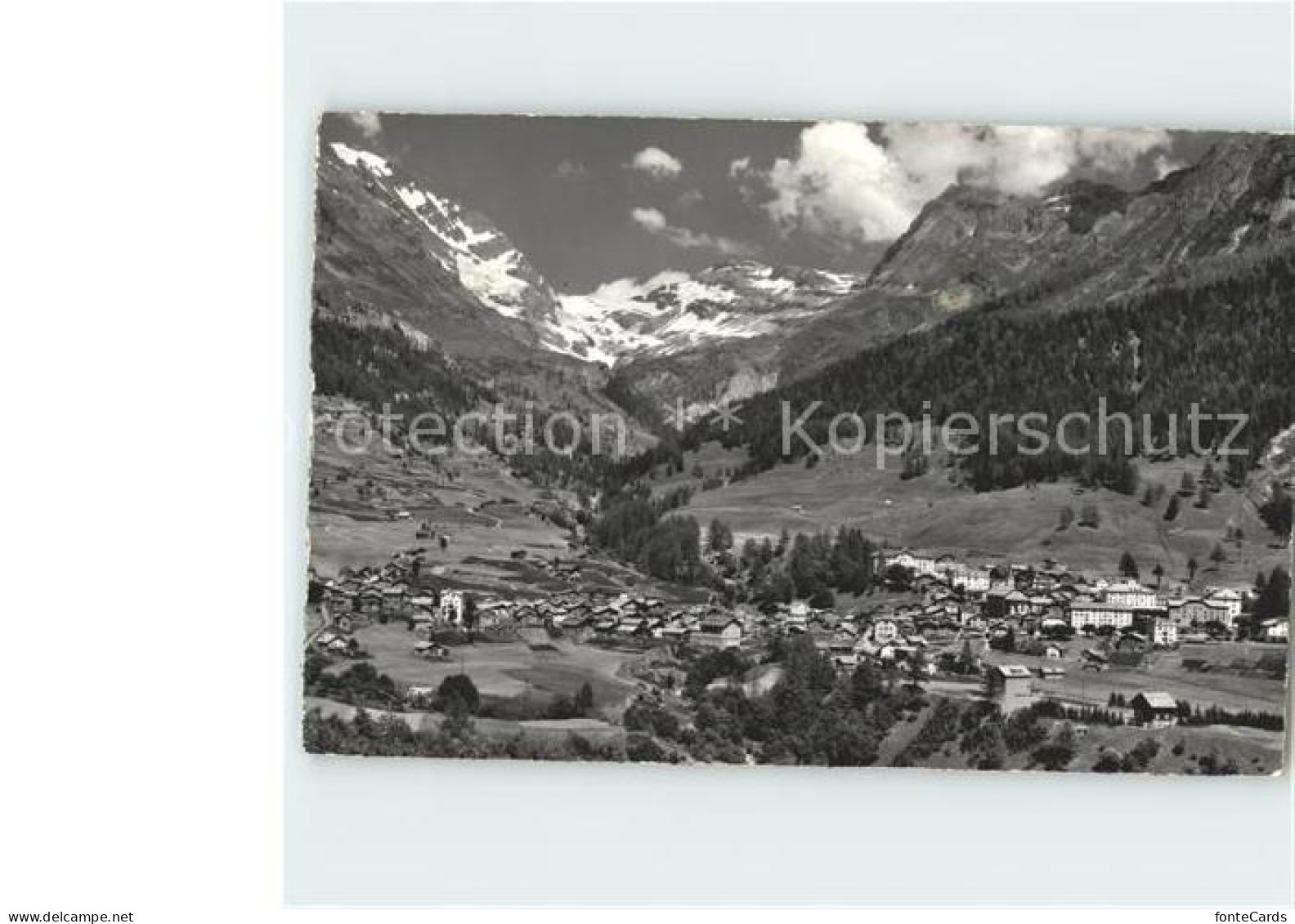 Leukerbad Balmhorn Ferden Rothorn Maijinghorn