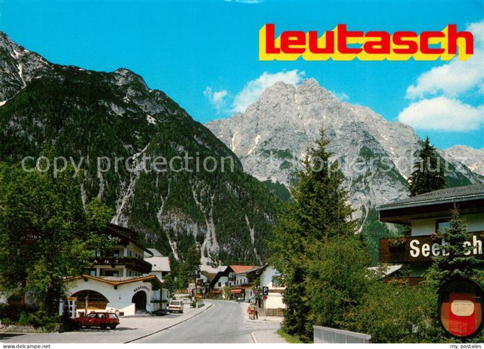 Leutasch gegen Dreitorspitze Wetterstein