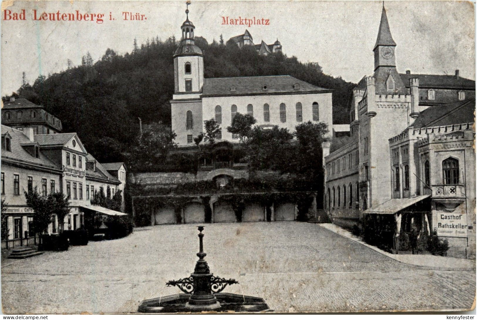Leutenberg/Thür. - Marktplatz