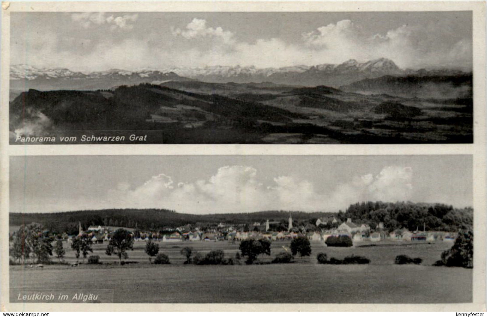 Leutkirch im Allgäu - Künstler-AK Eugen Felle