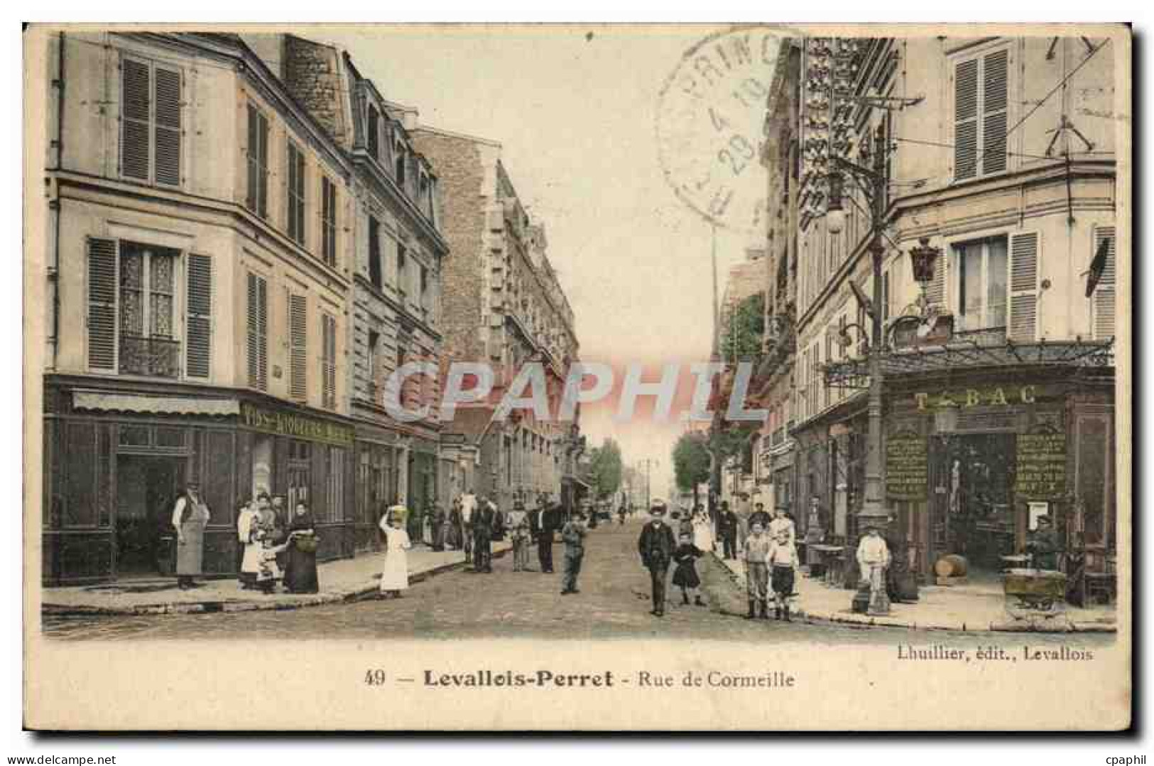 Levallois Perret CPA Rue de Cormeille