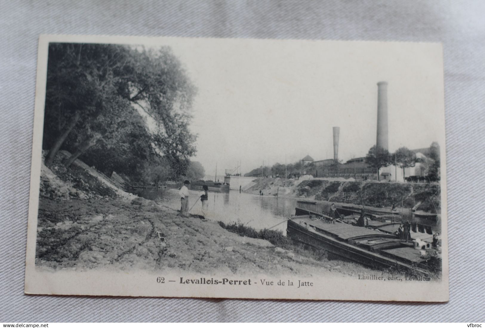 Levallois Perret, vue de la Jatte, Hauts de Seine 92